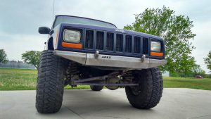 XJ Modular Full Width Bumper | Stealth