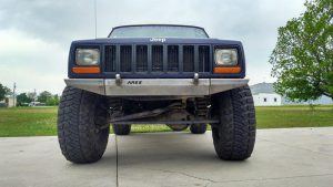 XJ Modular Full Width Bumper | Stealth