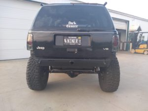 ZJ Stubby Rear Bumper | Stealth | (93-98)