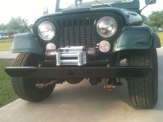 Front Nostalgia Bumper - CJ, YJ, TJ, LJ