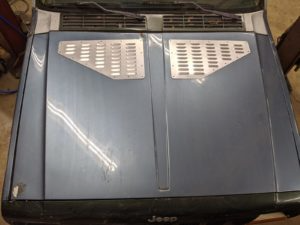 XJ Hood Louver | Mini | Jeep XJ 84-01