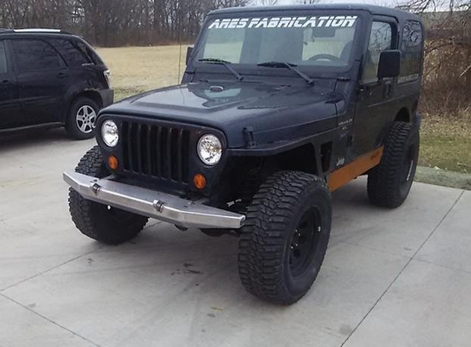 Front Full Width Winch Evolution Bumper - YJ, TJ, LJ, Wrangler